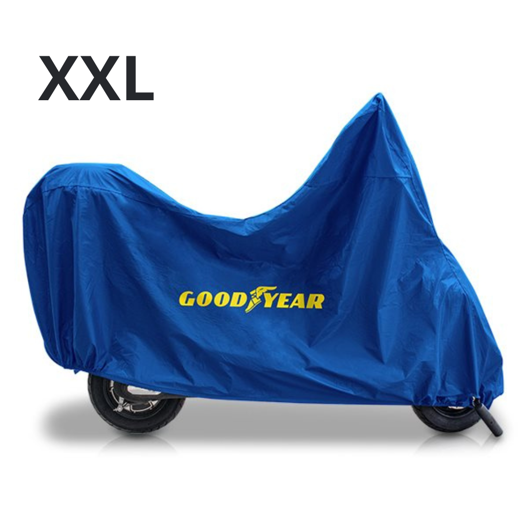 Funda Protectora Moto Goodyear Doble Capa con Ojal de Seguridad