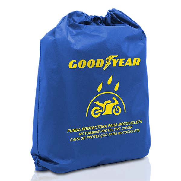 Funda Protectora Moto Goodyear Doble Capa con Ojal de Seguridad