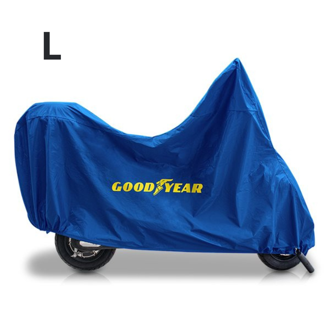 Funda Protectora Moto Goodyear Doble Capa con Ojal de Seguridad